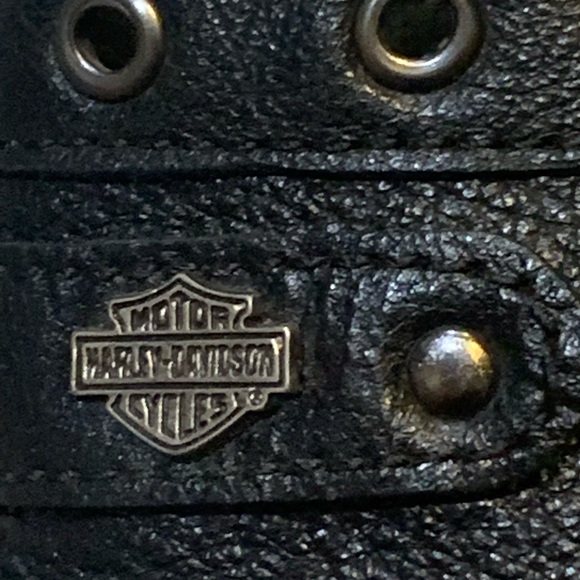 Very Cool Women’s Harley Davidson Ankle Boots🏍🏍 Excellent condition⭐️ Size 7 - Picture 4 of 12